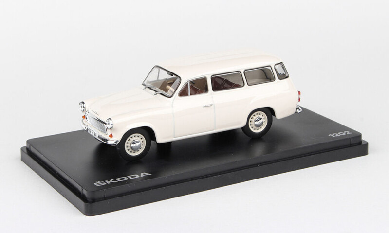 Abrex Škoda 1202 1:43 Bílá
